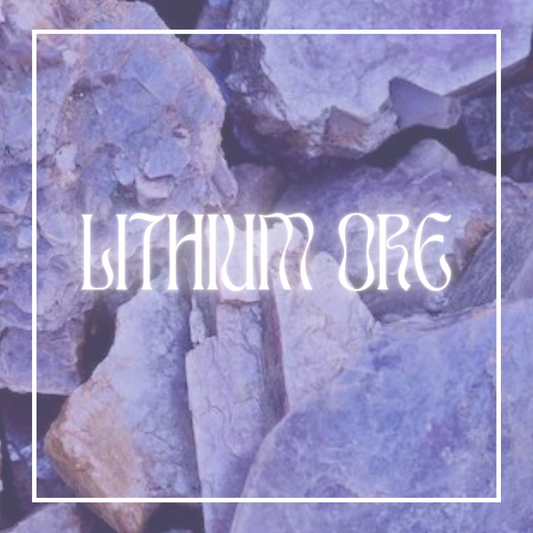 Lithium Ore